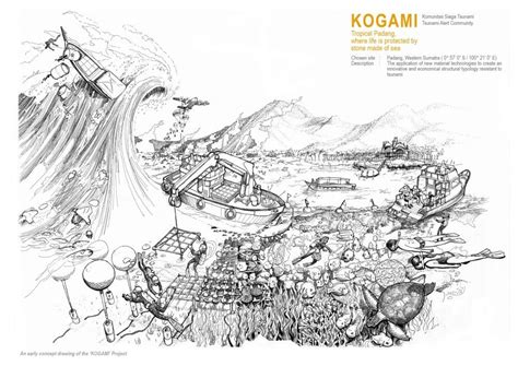 Click To Enlarge Architecture Drawing Tsunami The Incredibles