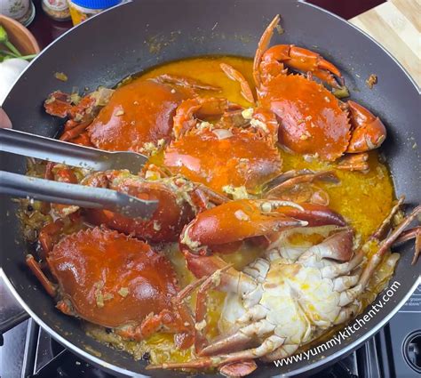 Ginataang Alimasag Crab With Coconut Milk Yummy Kitchen