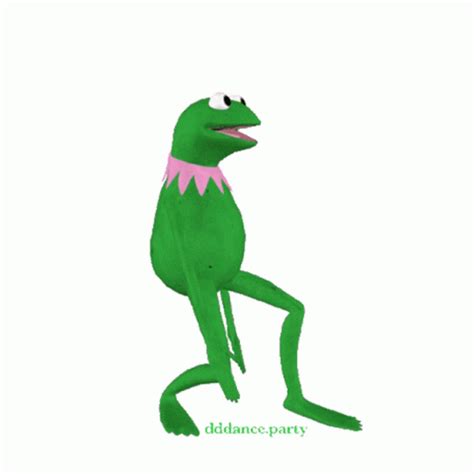 Dancing Kermit Sticker Dancing Kermit Kermit The Frog សវងរក នងចករលក GIF