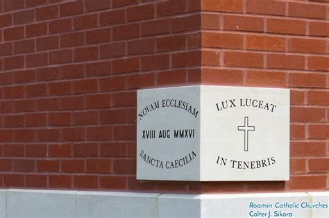 Roamin Catholic Churches A Look Inside The New St Cecilia Catholic