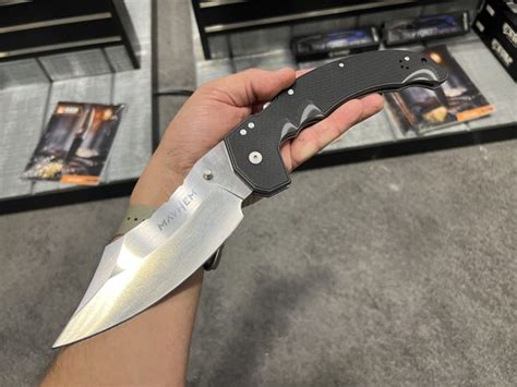 Cold Steel “pushes The Edge” With The New Mayhem Folding Knife Knife