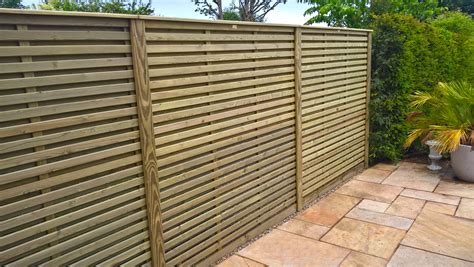 Hit And Miss Venetian Style Fence Panel 183m Wide Lsb Fencing