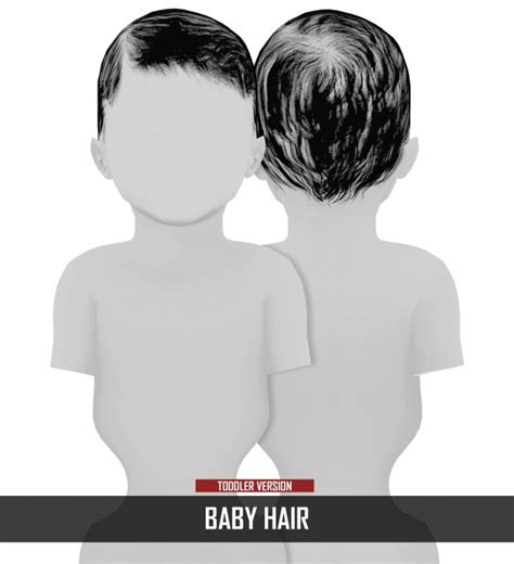 Baby Hair Ts2 To Ts4 By Thiago Mitchell At Redheadsims Sims 4 Updates