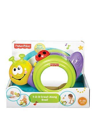 Fisher Price Go Baby Go! 1 2 3 Crawl Along Snail   Fisher  