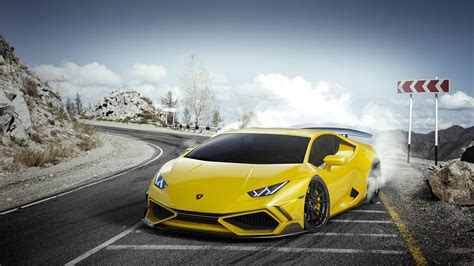 Yellow Lamborghini Huracan 4k Hd Cars 4k Wallpapers Images Backgrounds Photos And Pictures