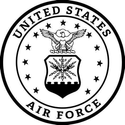 United States Air Force Seal Logo Svg Digital File Digital File Digital