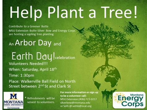 Help Plant A Tree For Earth Day 04182015 Walkerville