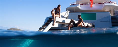 5 superyachts with fabulous beach clubs yacht charter fleet