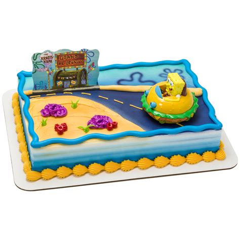 Order Spongebob Squarepants Krabby Patty Cake Cake From Meijer 104
