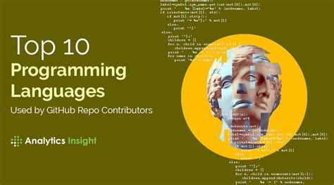 Top 10 Programming Languages Used By Github Repo Contributors In 2023