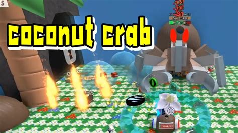 Roblox bee swarm simulator is a roblox online game in which you can actually get older your bees and then make them generate bee honey. Bee Swarm Simulator coconut crab ตีปูมะพร้าว - YouTube