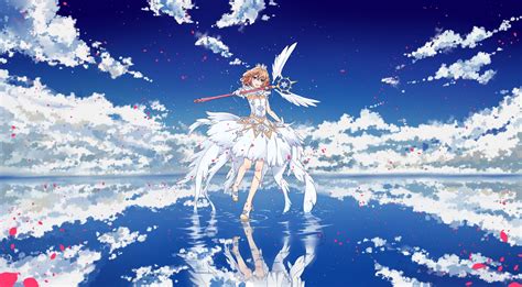 Download Sakura Kinomoto Anime Cardcaptor Sakura 4k Ultra Hd Wallpaper
