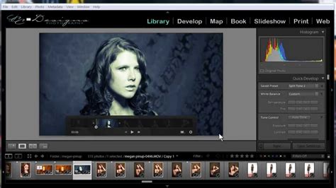 How To Edit Video In Lightroom 5 Youtube