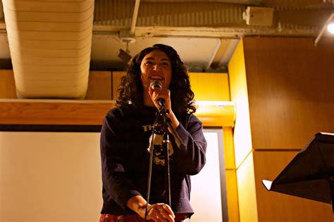 Sarah Kay Shares Moving Work At ‘a Night Of Spoken Word — The Kenyon Collegian