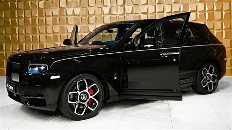 Rolls Royce Suv All Black 2020 Rolls Royce Cullinan Black Badge