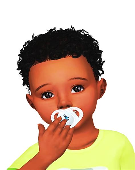 Ebonix Cherub Curls Toddler Hair Sims 4 Toddler Cc Sims 4 Sims Baby