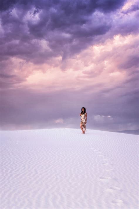 White Sands National Monument National Park Nps New Mexico Alamogordo Photoshoot Flowy