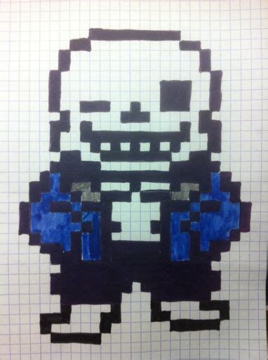 Sans Pixel Art Undertale Español Amino