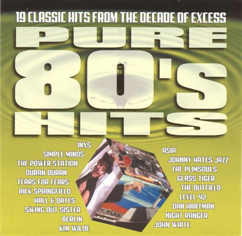 Pure 80s Hits 2001 Cd Discogs