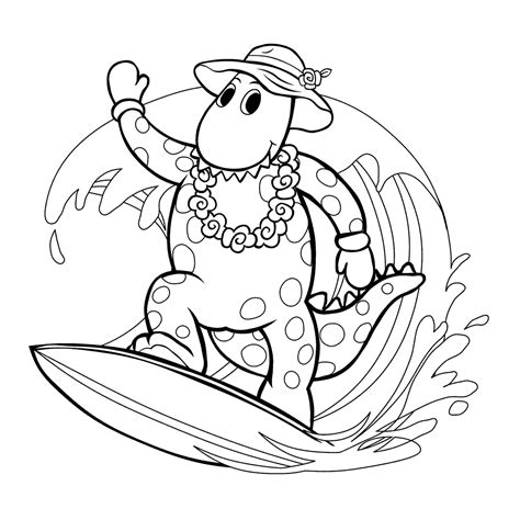 Wiggles Colouring Pages At Free Printable Colorings