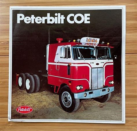 Vintage Peterbilt Coe 352 Brochure Nice 4554064446