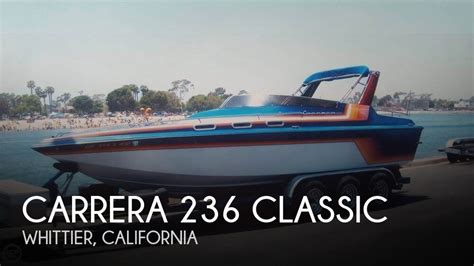 1988 Carrera 23 High Performance Boat For Sale In Whittier Ca