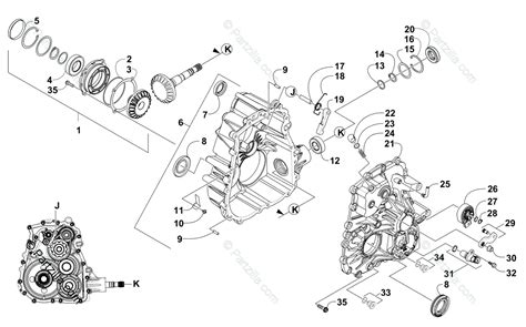 1973 arctic cat puma illustrated parts manual. Arctic Cat Side by Side 2015 OEM Parts Diagram for ...