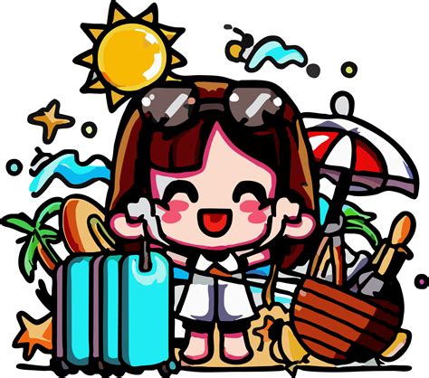 Vacation Png Graphic Clipart Design 24291478 Png