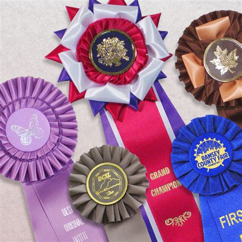 Rosettes And Award Ribbons Personalized Ribbons