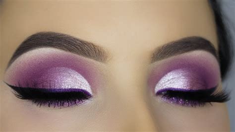 How To Simple Pink And Purple Makeup Look Kayla Smith