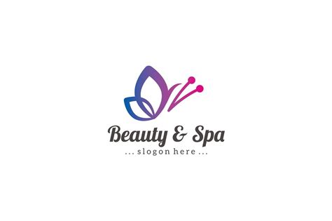 Beauty And Spa Logo Template Ai Eps Spa Logo Spa Logo Design Logo