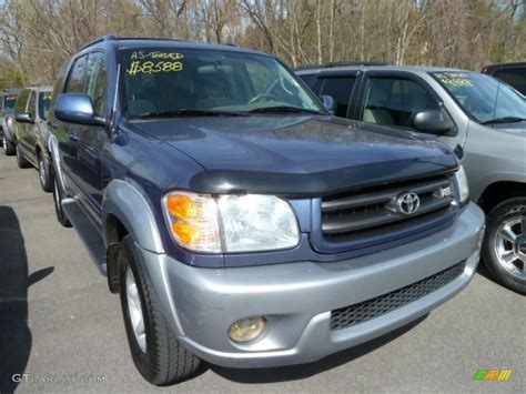 2002 Blue Marlin Pearl Toyota Sequoia Sr5 4wd 63450602