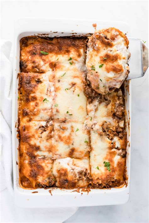 Easy Lasagna Recipe With Bechamel Sauce Australia