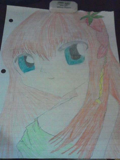 Anime Girl Drawing By Stwest Dragoart