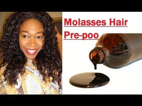 The iron content of blackstrap. Molasses Prepoo Hair Treatment - YouTube
