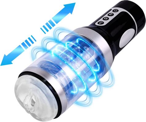 Automatic Male Masturbator Cup With 3 Powerful Thrusting Rotating Modes Electric