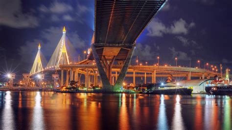 1920x1080 Resolution Thailand Bangkok Bridge 1080p Laptop Full Hd