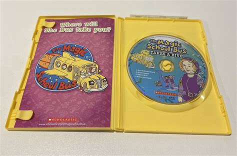The Magic School Bus Takes A Dive~dvd~ Scholastic 25192240140 Ebay