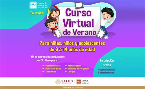 Centros De Integración Juvenil Ofrecerá Cursos De Verano Virtuales