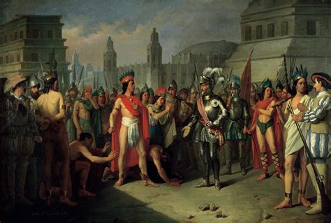 Cortes Aztecs Battle