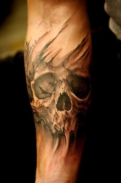 Scary Skull Tattoo Tattoomagz › Tattoo Designs Ink Works Body
