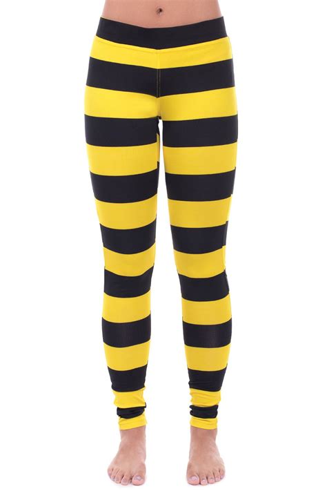 Bumble Bee Leggings With Images Tops For Leggings Halloween