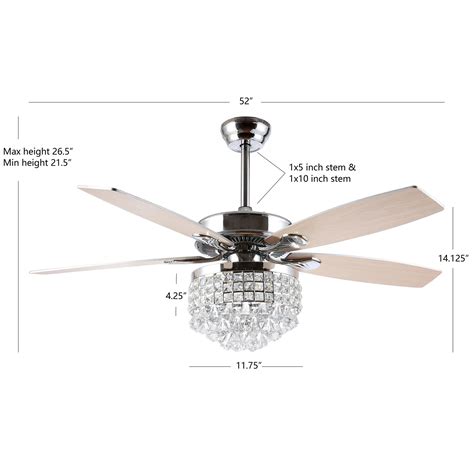 Your light switches will become conversation pieces. Lanzer Ceiling Light Fan