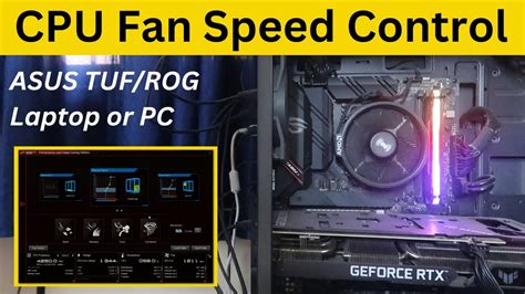 Asus Tufrog Pc Laptop Cpu Fan Speed Control Asus Fan Speed And Noise