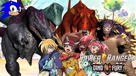 Dinosaur King Intro Power Rangers Dino Fury Style YouTube