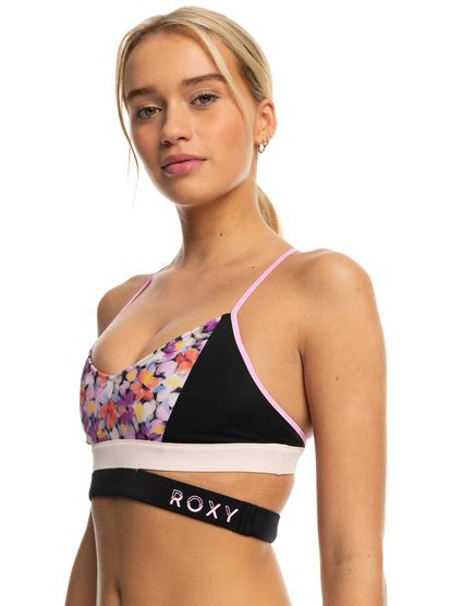 Roxy Active Haut De Bikini Bralette Pour Femme Roxy