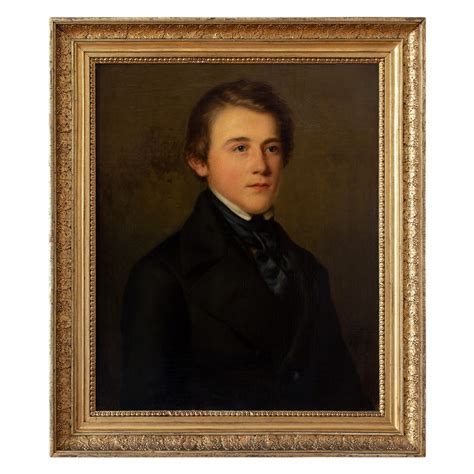 19th Century German School Portrait Of A Young Gentleman 730011