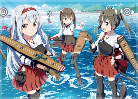 female anime characters kantai collection hd wallpape