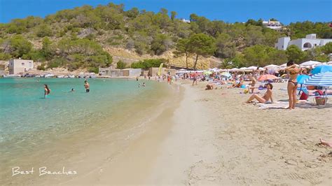 Ibiza Spain July Cala Vedella Beach Walk K Best Beaches