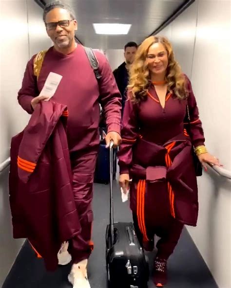 Tina Knowles Lawson And Husband Wear Matching Ivy Park